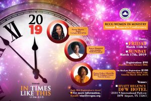 Women in Ministry Conference, USA @ The Hyatt Regency DFW Hotel
