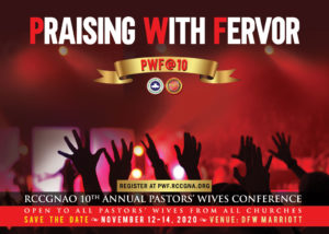 RCCGNA 10th Annual Pastors’ Wives Conference @ DFW Marriott